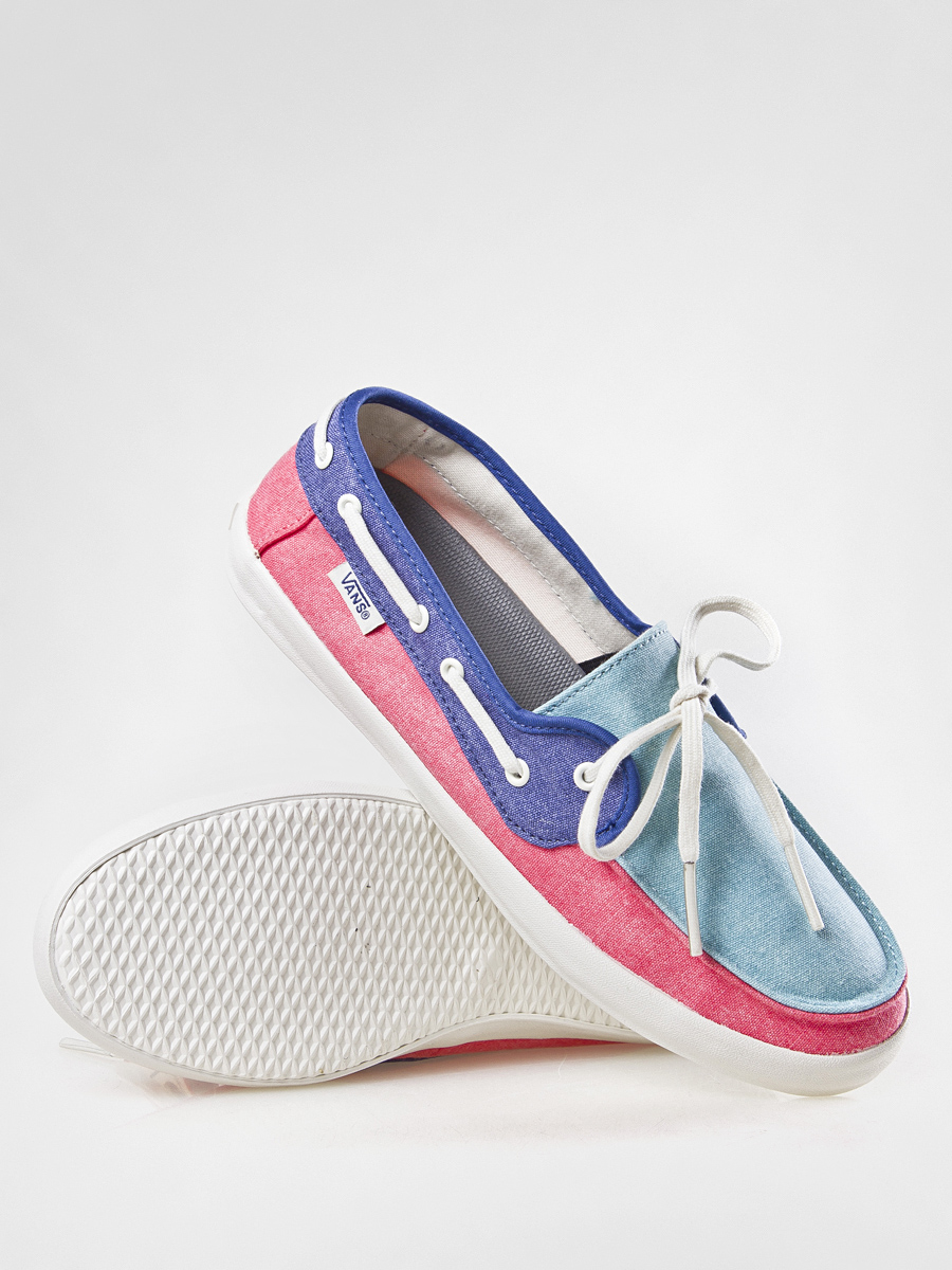 Buty Vans Chauffette Wmn VSE97YN (aqua sea/calypso coral)