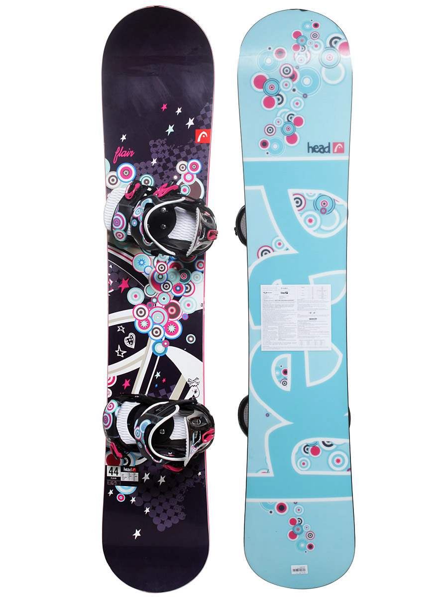 Damski Zestaw snowboardowy Head: deska Flair z wiązaniami NX Flair