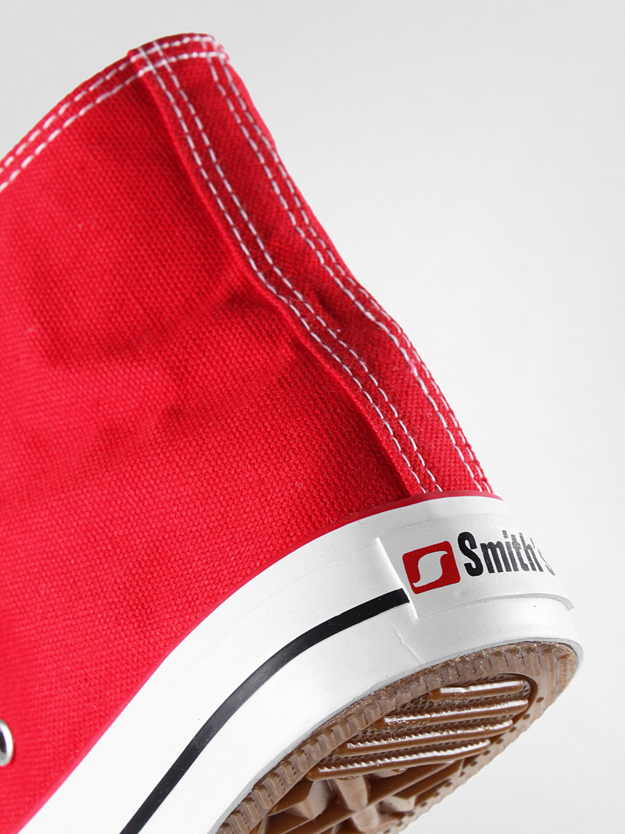 Trampki Smith's Wysokie (red02)