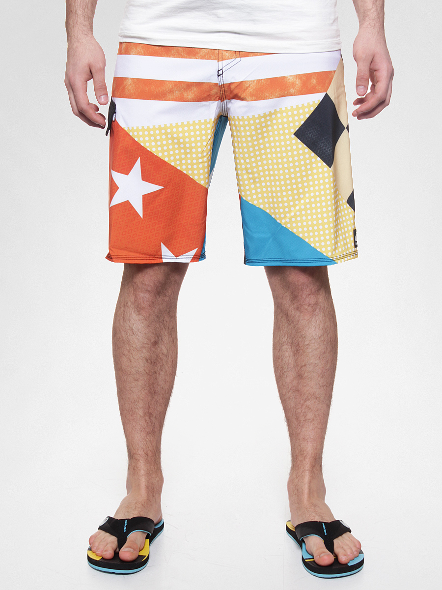 Szorty Quiksilver 274 Brd (line yellow)