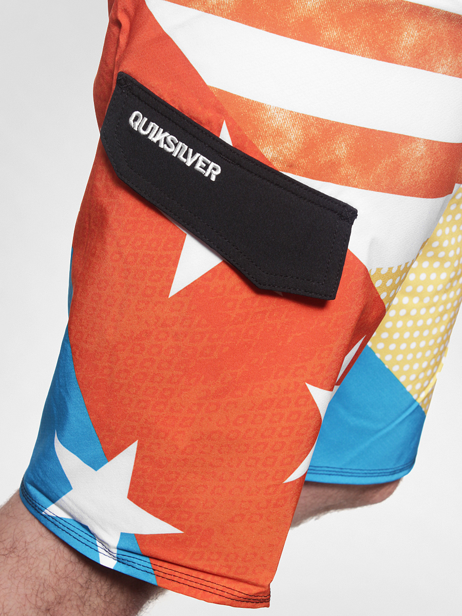 Szorty Quiksilver 274 Brd (line yellow)