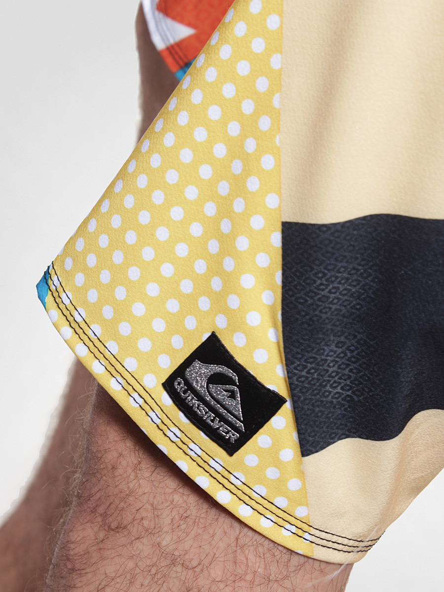 Szorty Quiksilver 274 Brd (line yellow)
