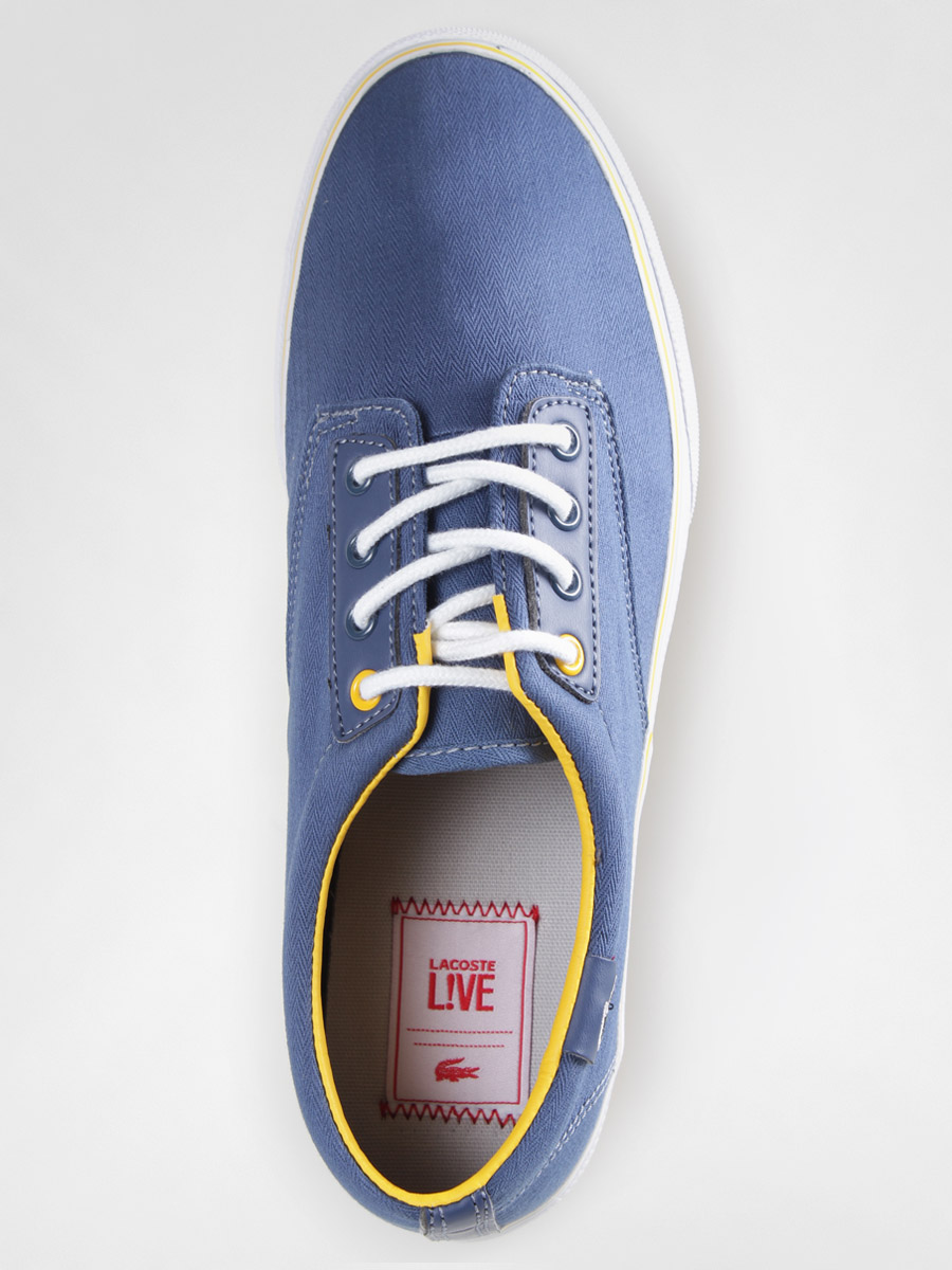 Buty Lacoste Barbados SS (blue/yellow cnv/syn)