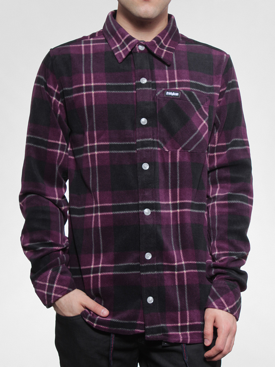 Koszula ThirtyTwo Thermos Button Down (deep purple)