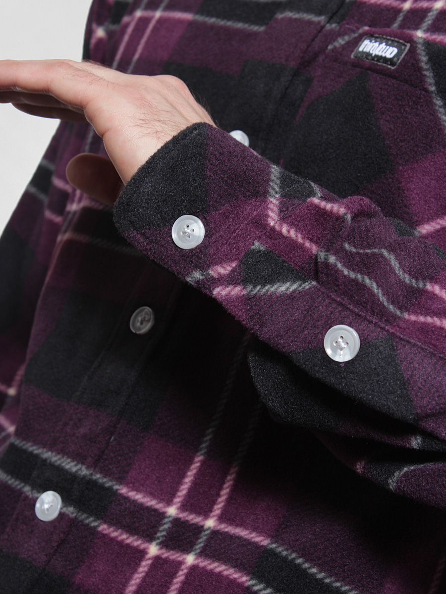 Koszula ThirtyTwo Thermos Button Down (deep purple)