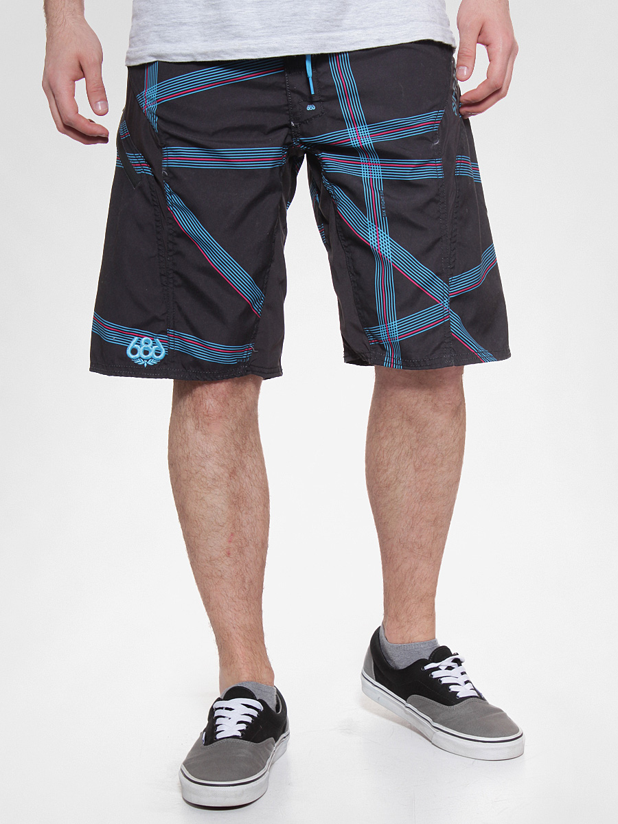 Szorty 686 Criss-Cross (black)