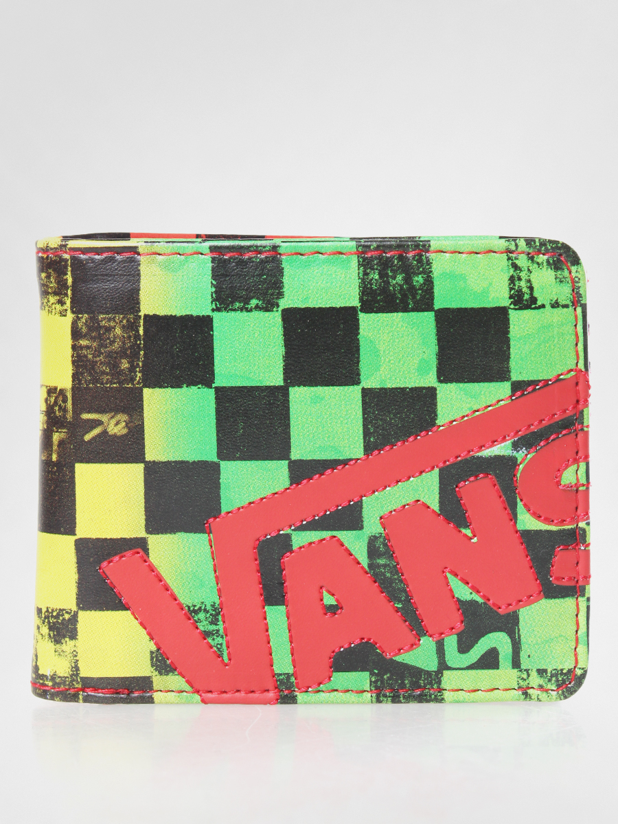 Portfel Vans Scan Check (rasta fade)
