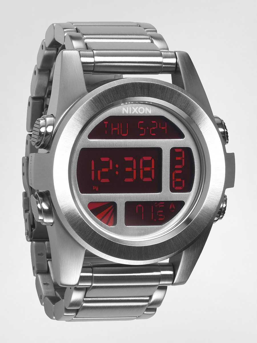 Zegarek Nixon Unit (silver/red)