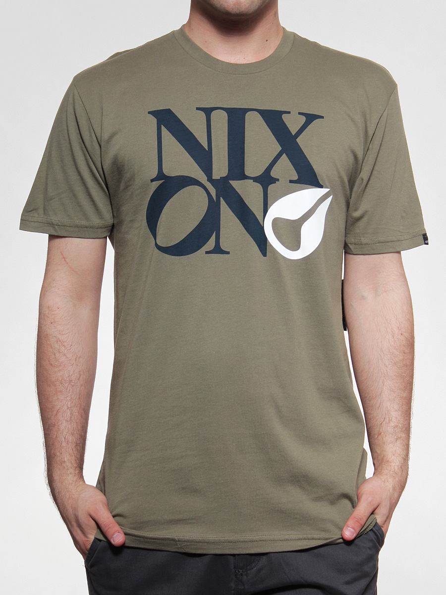 Koszulka Nixon Philly Too (military grn)