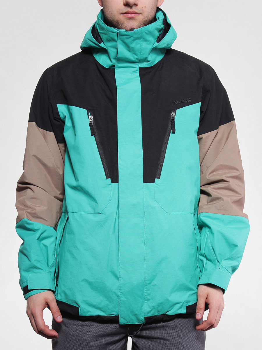 Męska Kurtka snowboardowa Analog Genesis (teal/black/ash brown)