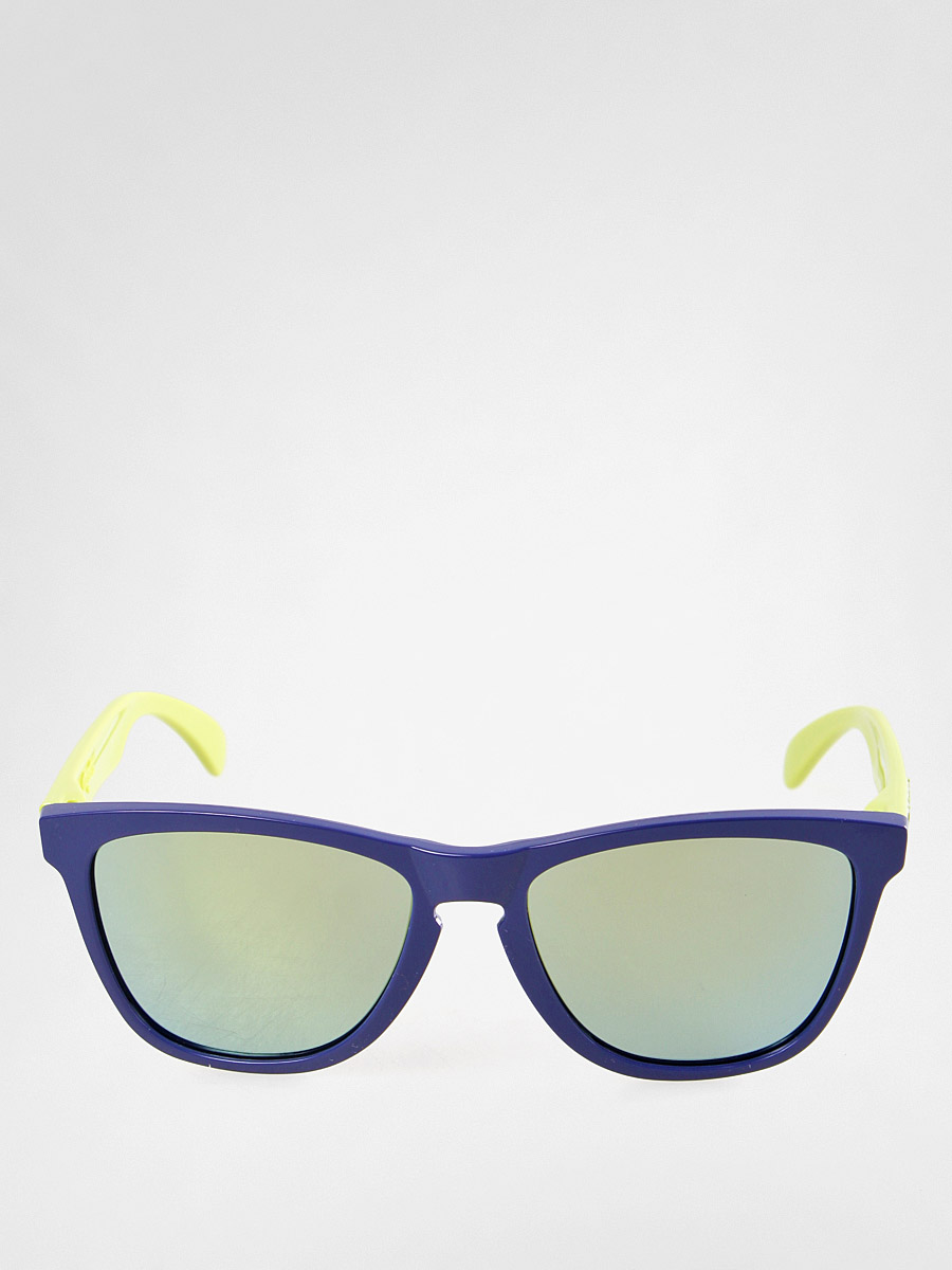 Okulary Oakley Aquatique Frogskins (coast w/emerald iridium)