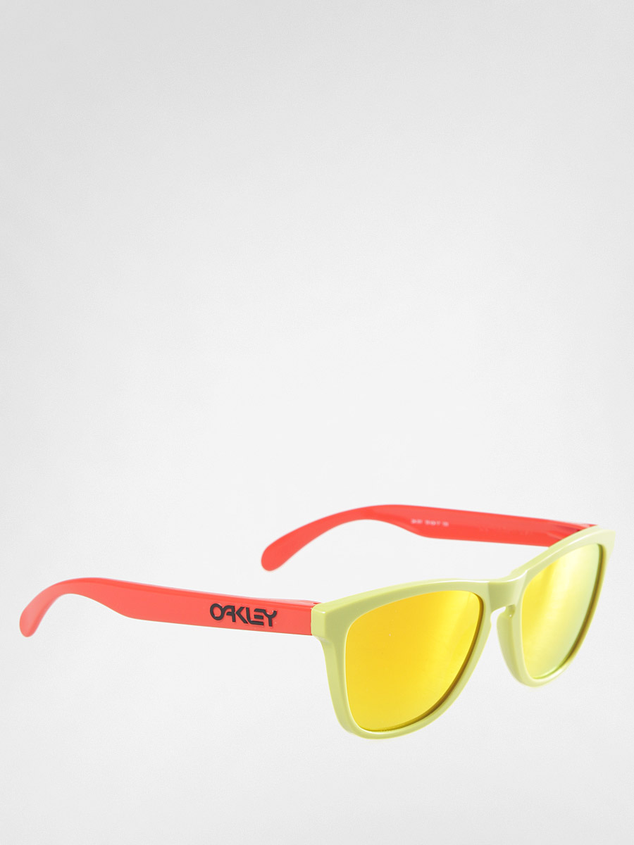 Okulary Oakley Aquatique Frogskins (aspen green/fire iridium)
