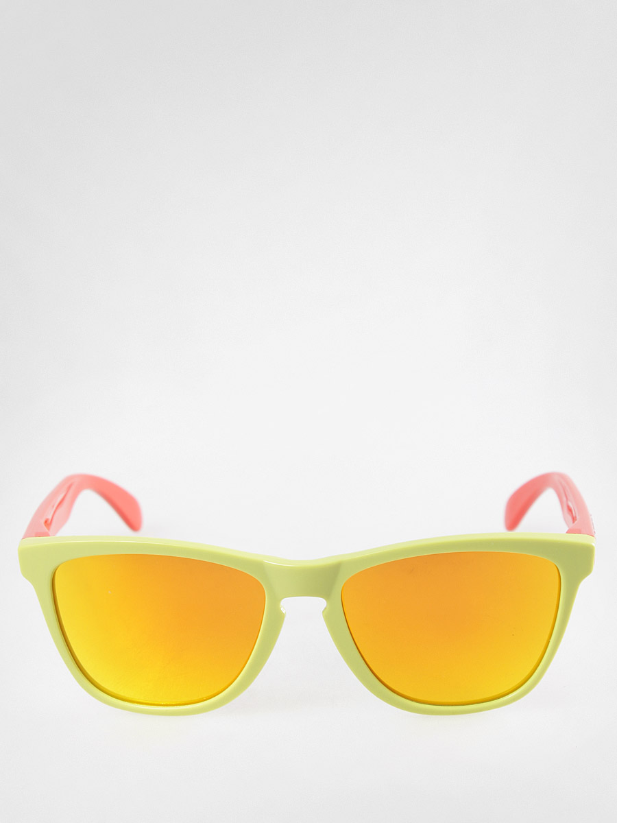 Okulary Oakley Aquatique Frogskins (aspen green/fire iridium)