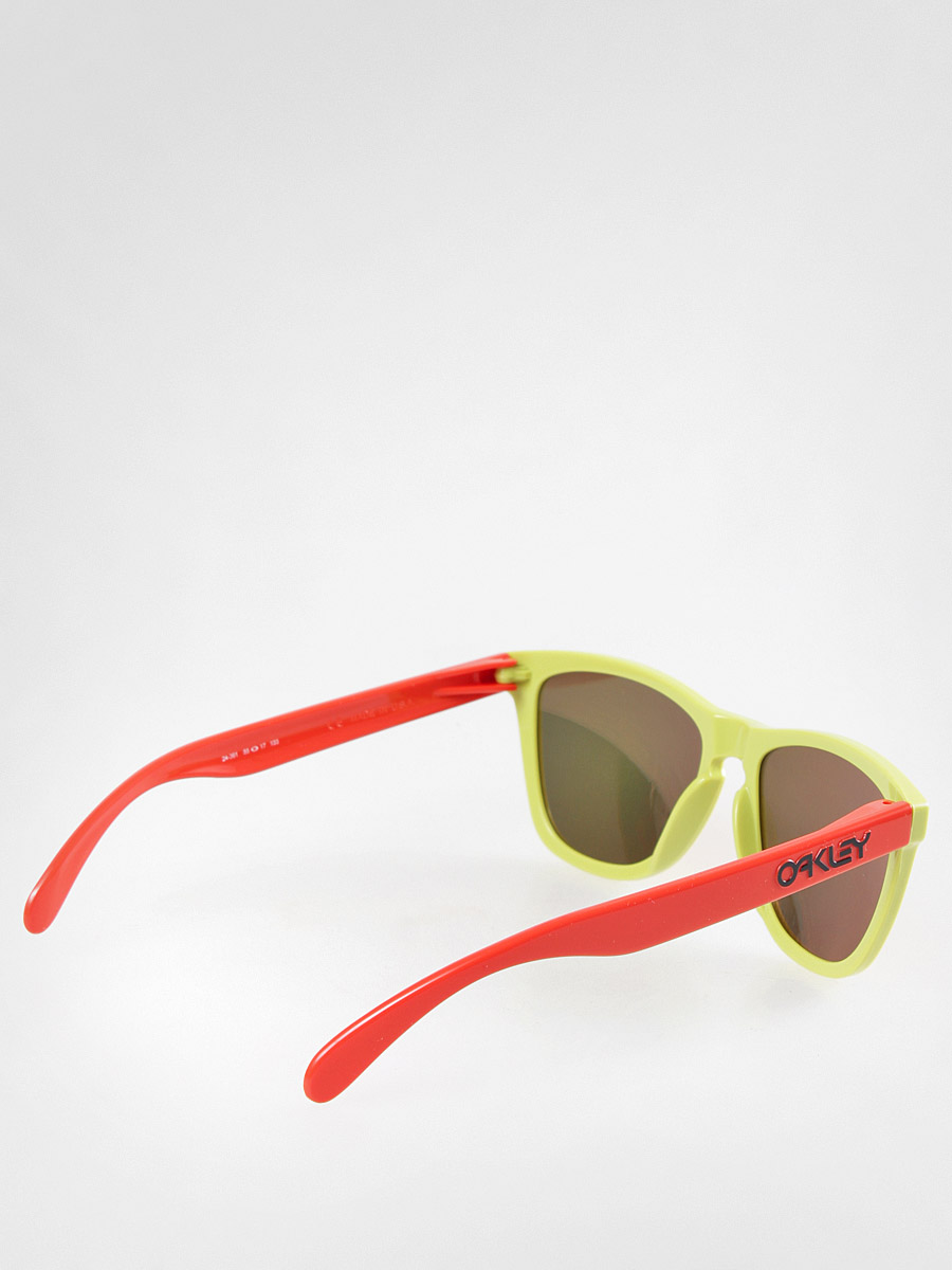 Okulary Oakley Aquatique Frogskins (aspen green/fire iridium)