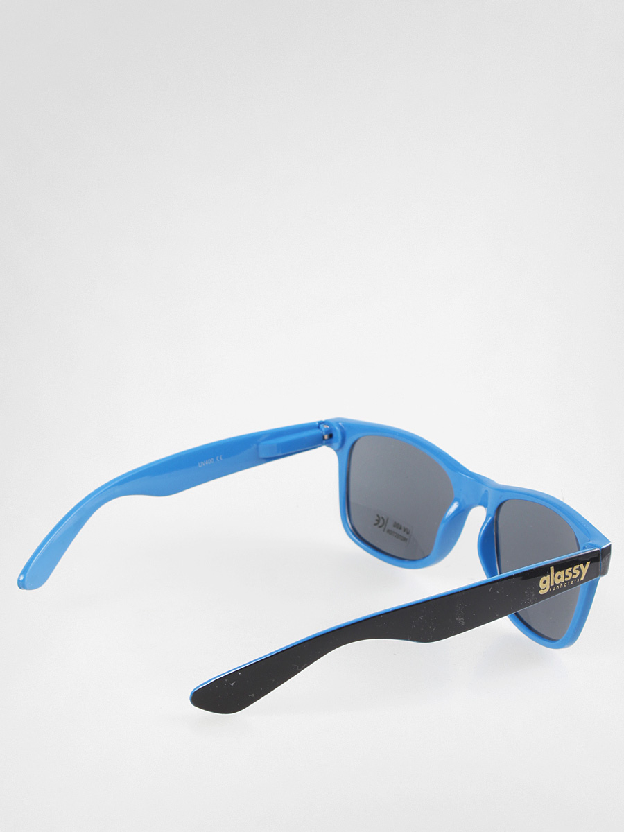 Okulary Glassy Halfy (blk/blu)