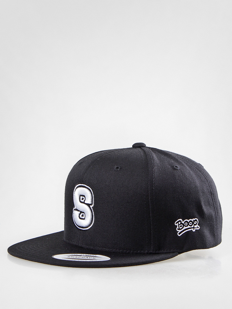 Czapka z daszkiem Boop S ZD (blk/wht)