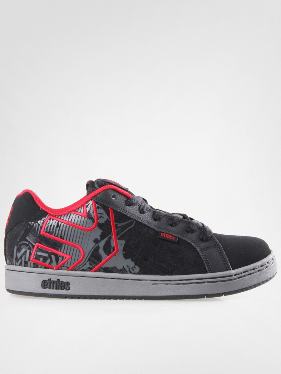 Buty Etnies Metal Mulisha Fader (blk/gry/red)