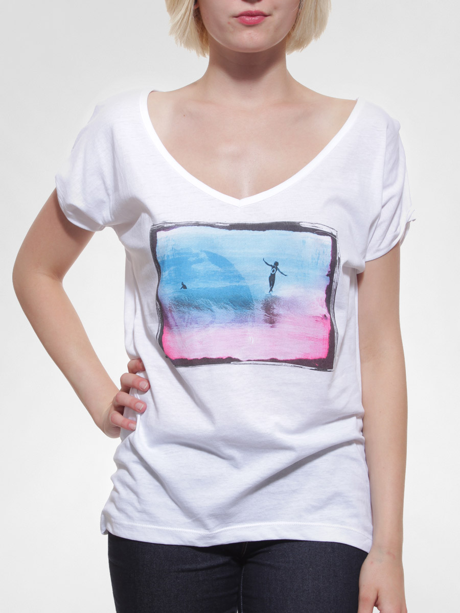 Koszulka Roxy 832 Wmn (wht)
