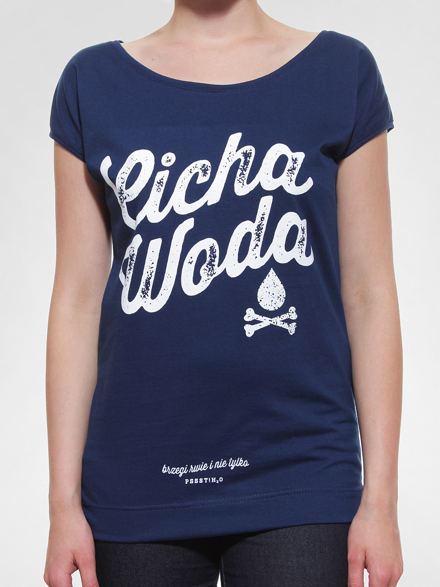 Koszulka Chrum.com Cicha Woda Wmn (nvy)