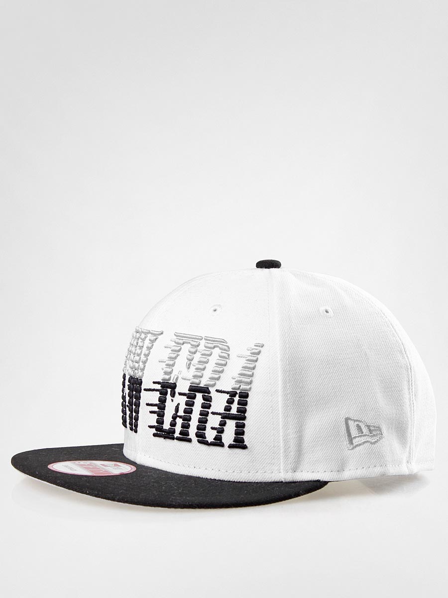 Czapka z daszkiem New Era Snailtip ZD (wht/blk/gry)