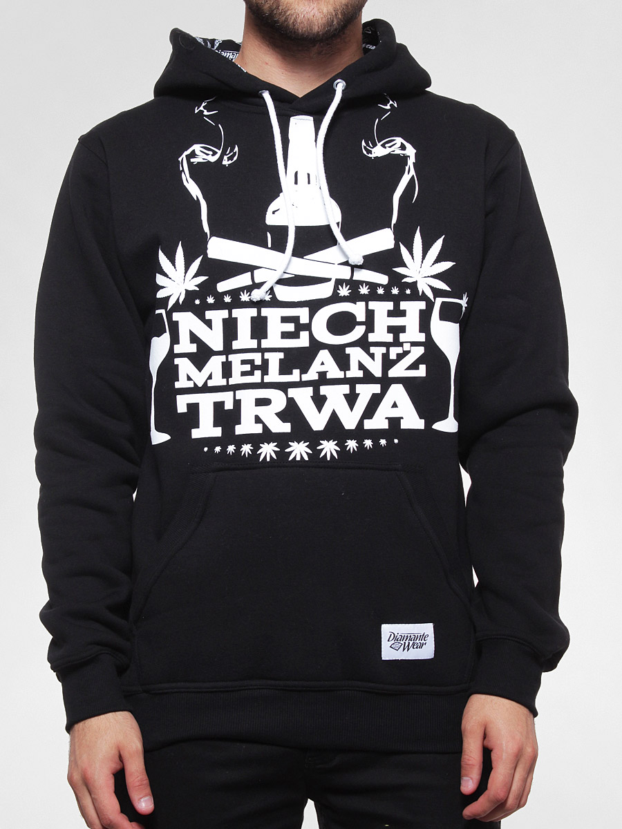 Bluza Diamante Wear Niech Melanż Trwa HD (black)