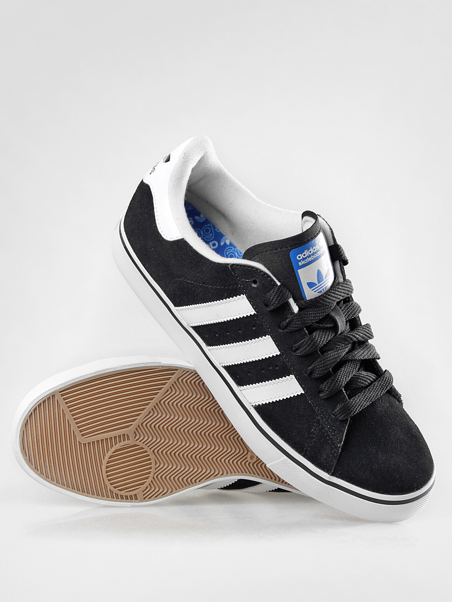 Buty adidas Campus Vulc (black1/runwht/blubir)