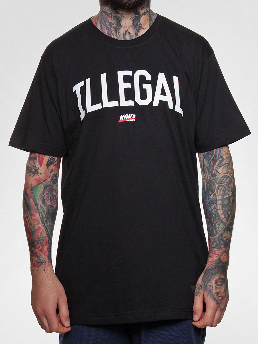 Koszulka Koka Illegal (blk)