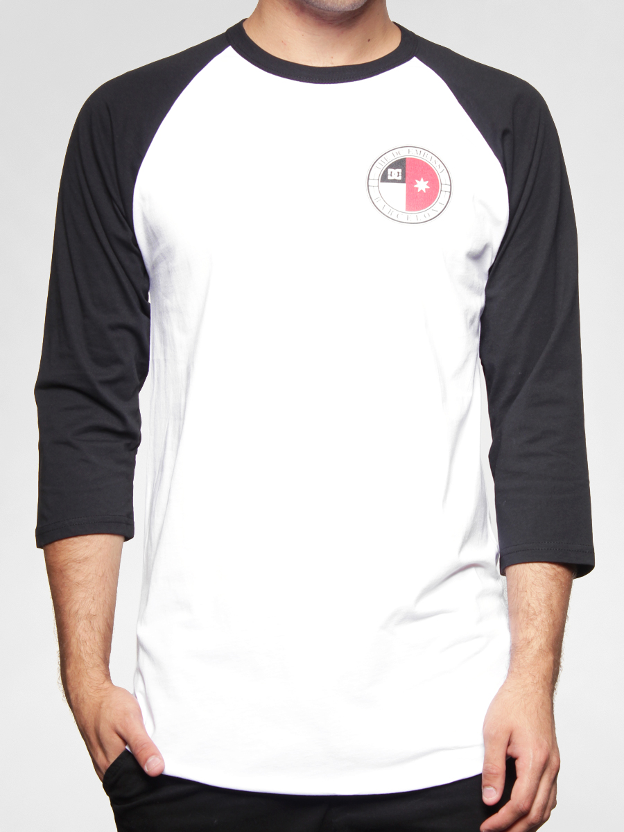 Koszulka DC Embassy Raglan 3/4 (wht)
