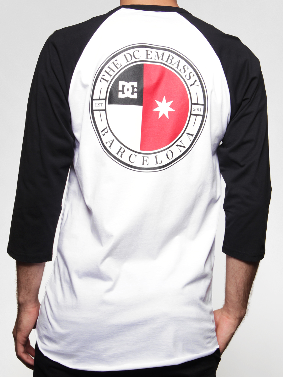 Koszulka DC Embassy Raglan 3/4 (wht)