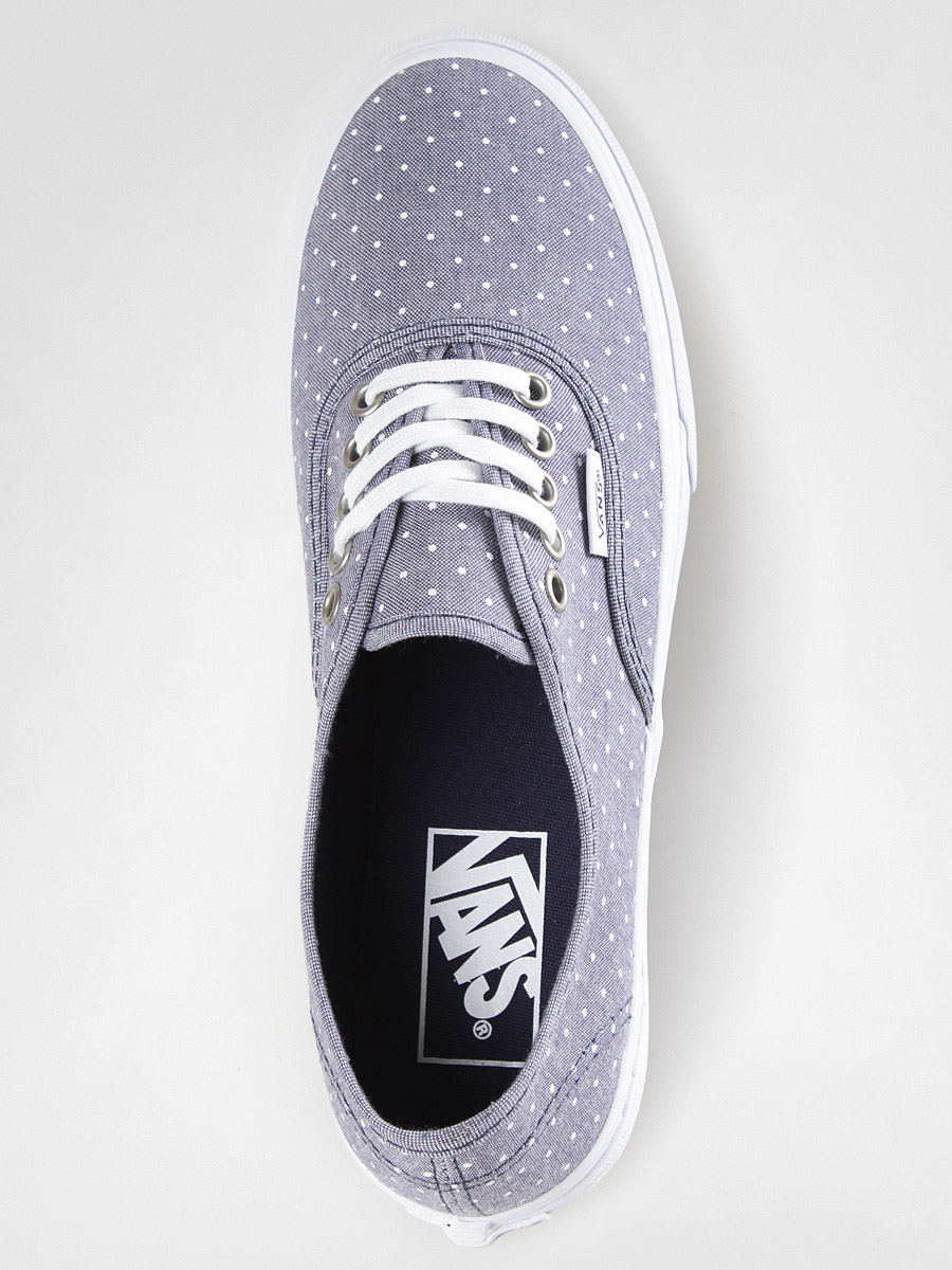 vans chambray dots