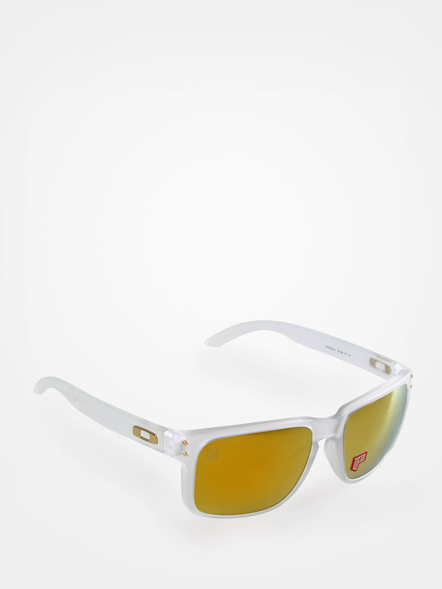 Okulary Oakley Holbrook Shaun White Gold Series (matte clear/24k iridium polarized)