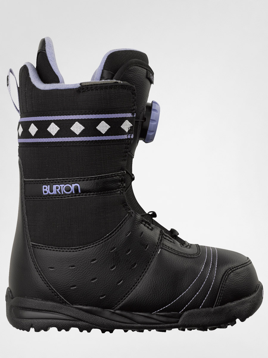 Buty snowboardowe Burton Chloe Wmn - fioletowy (black/purple)