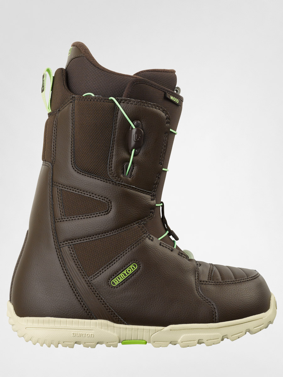 Męskie Buty snowboardowe Burton Moto (brown/green)