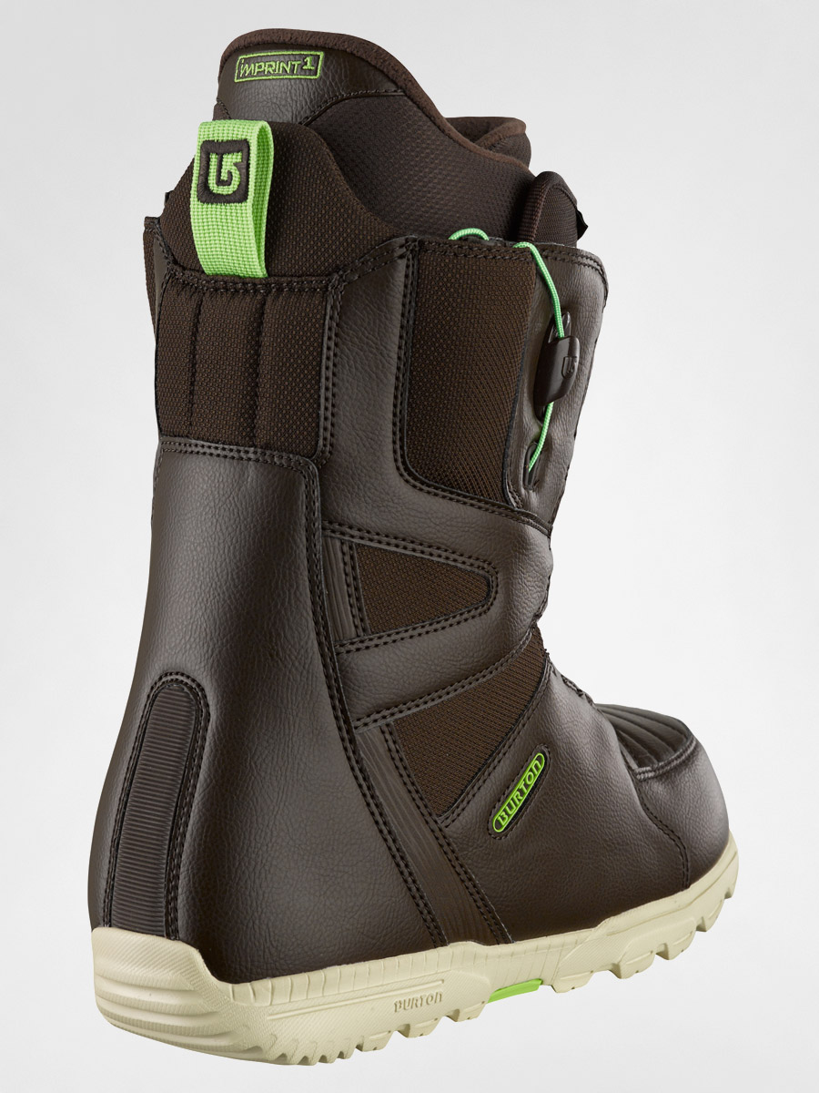 Męskie Buty snowboardowe Burton Moto (brown/green)