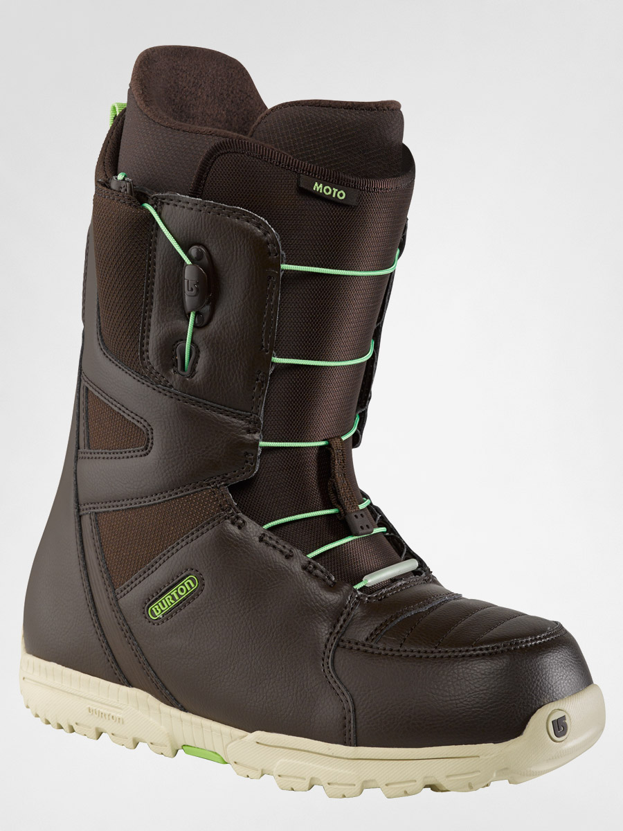 Męskie Buty snowboardowe Burton Moto (brown/green)