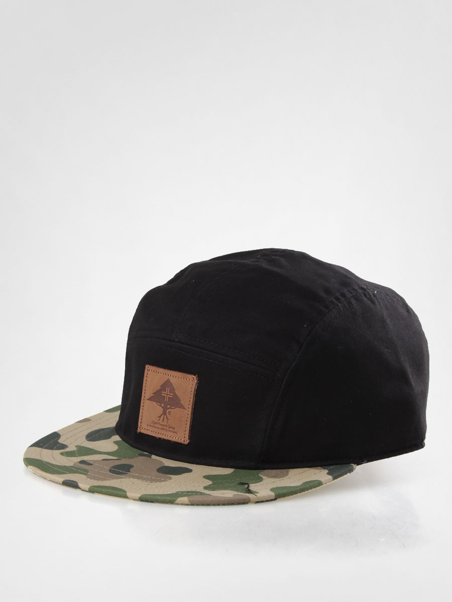 Czapka z daszkiem LRG Panda Camo ZD (black)