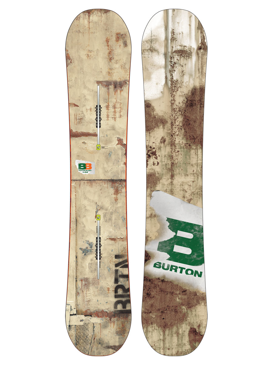 Deska snowboardowa Burton Blunt 154 - beżowy
