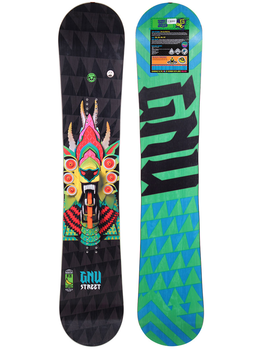 GNU スノーボード Street Series Deska snowboardowa Gnu Street Series BTX