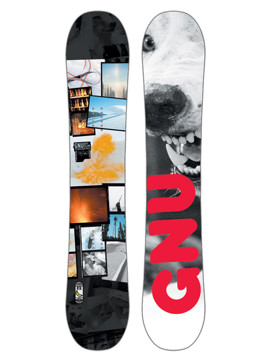 Męska Deska snowboardowa Gnu Dirty Pillow BTX