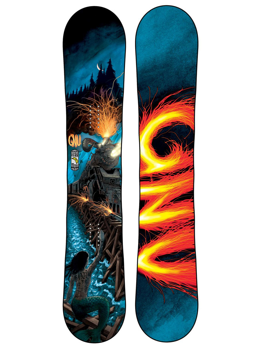 Męska Deska snowboardowa Gnu Billy Goat C3