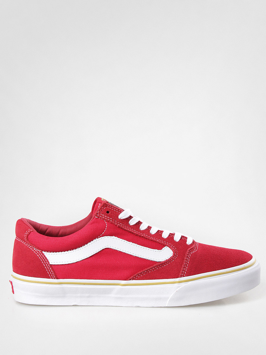 Buty Vans TNT 5 L2ZAMG (red/gold/white)