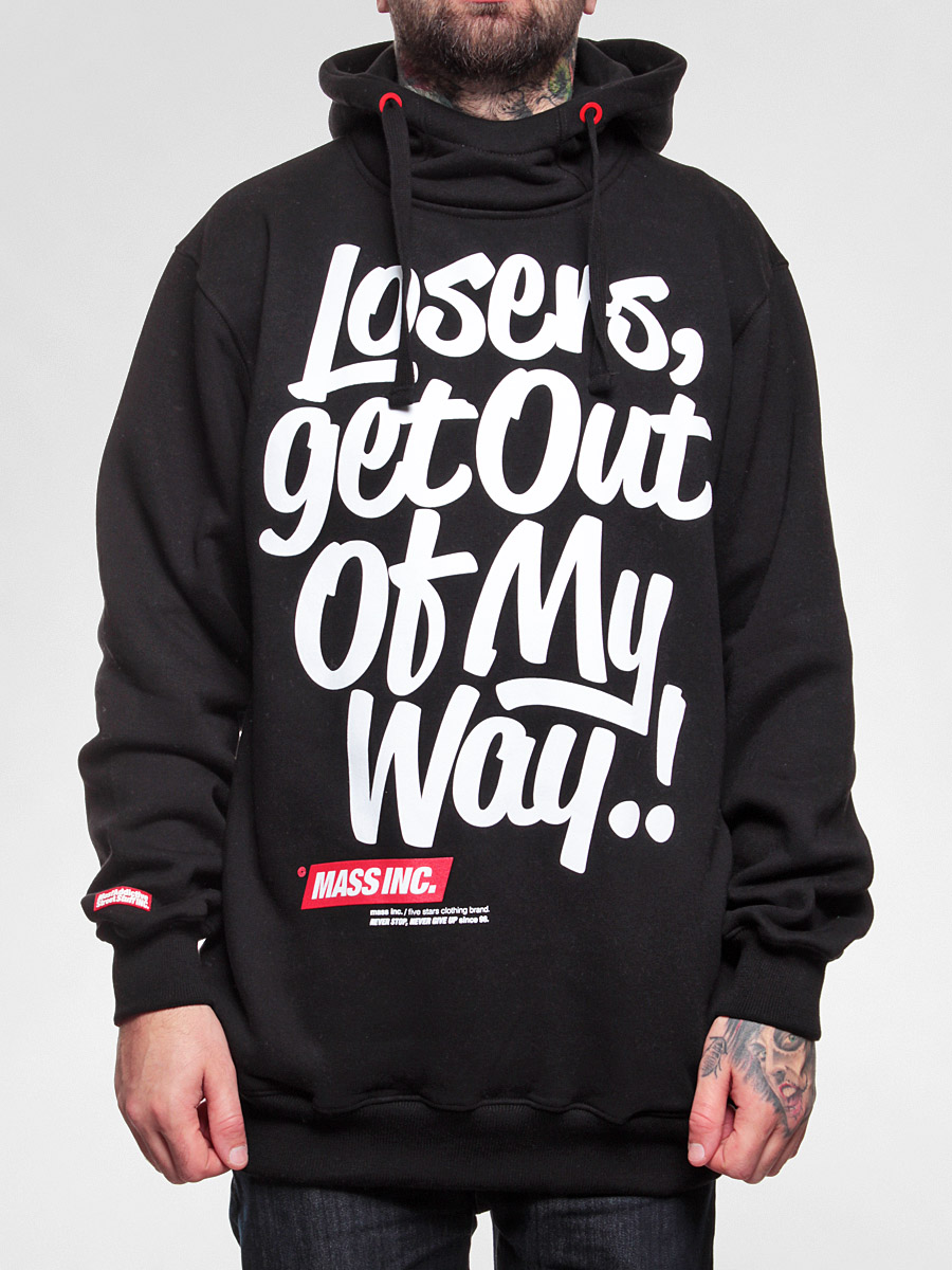 Bluza MassDnm Loosers HD (black)