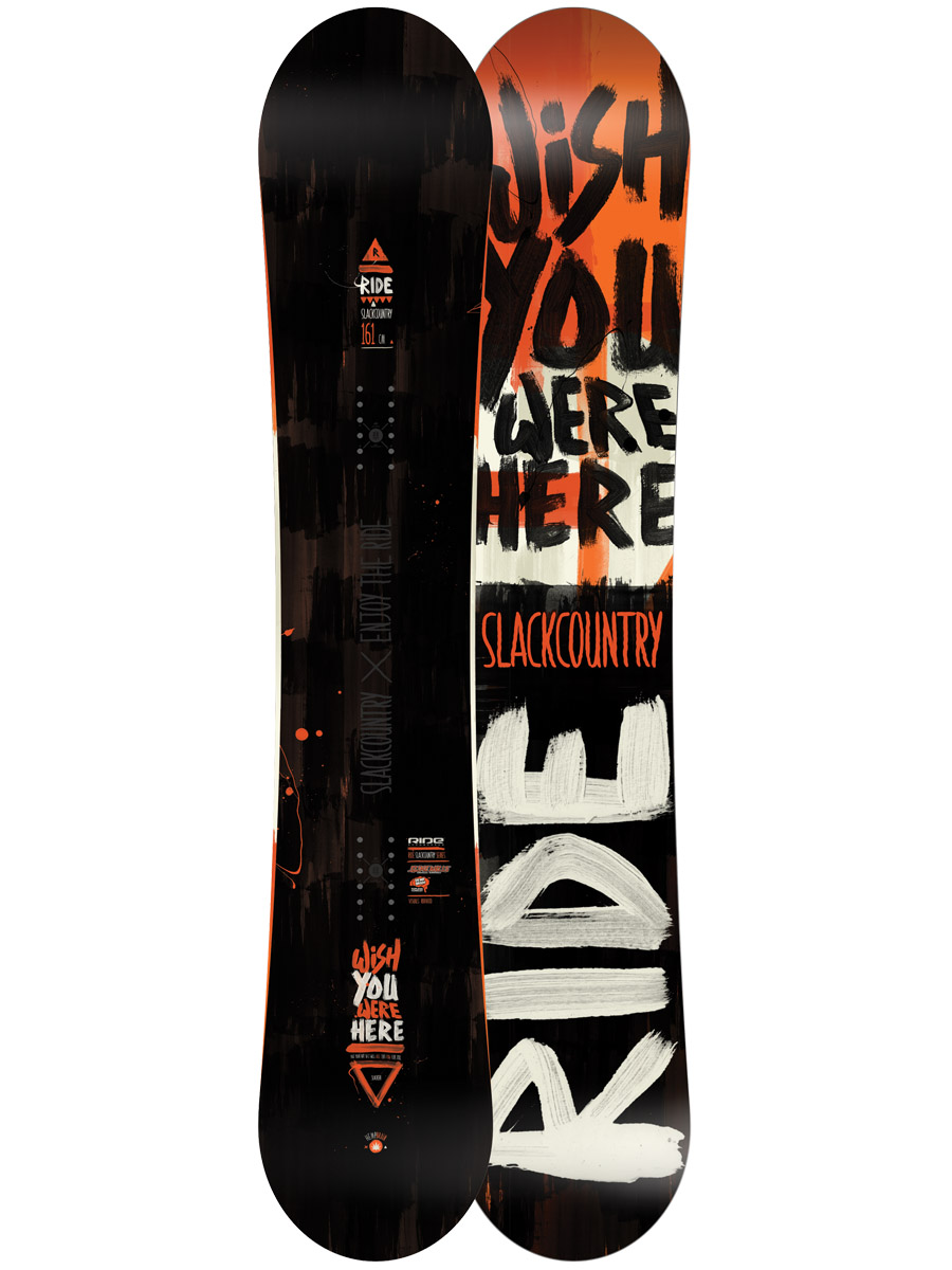 Męska Deska snowboardowa Ride Slackcountry 161
