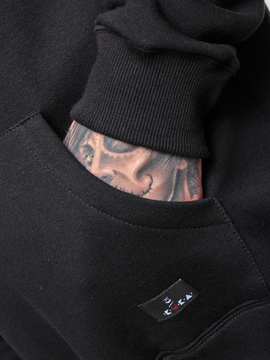 Bluza z kapturem Koka Sinner HD (black/white)