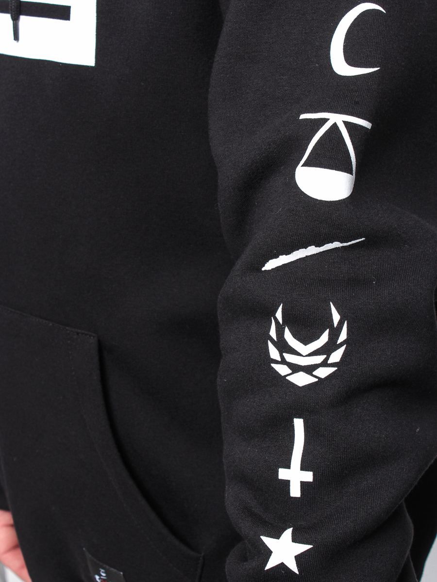 Bluza z kapturem Koka Sinner HD (black/white)