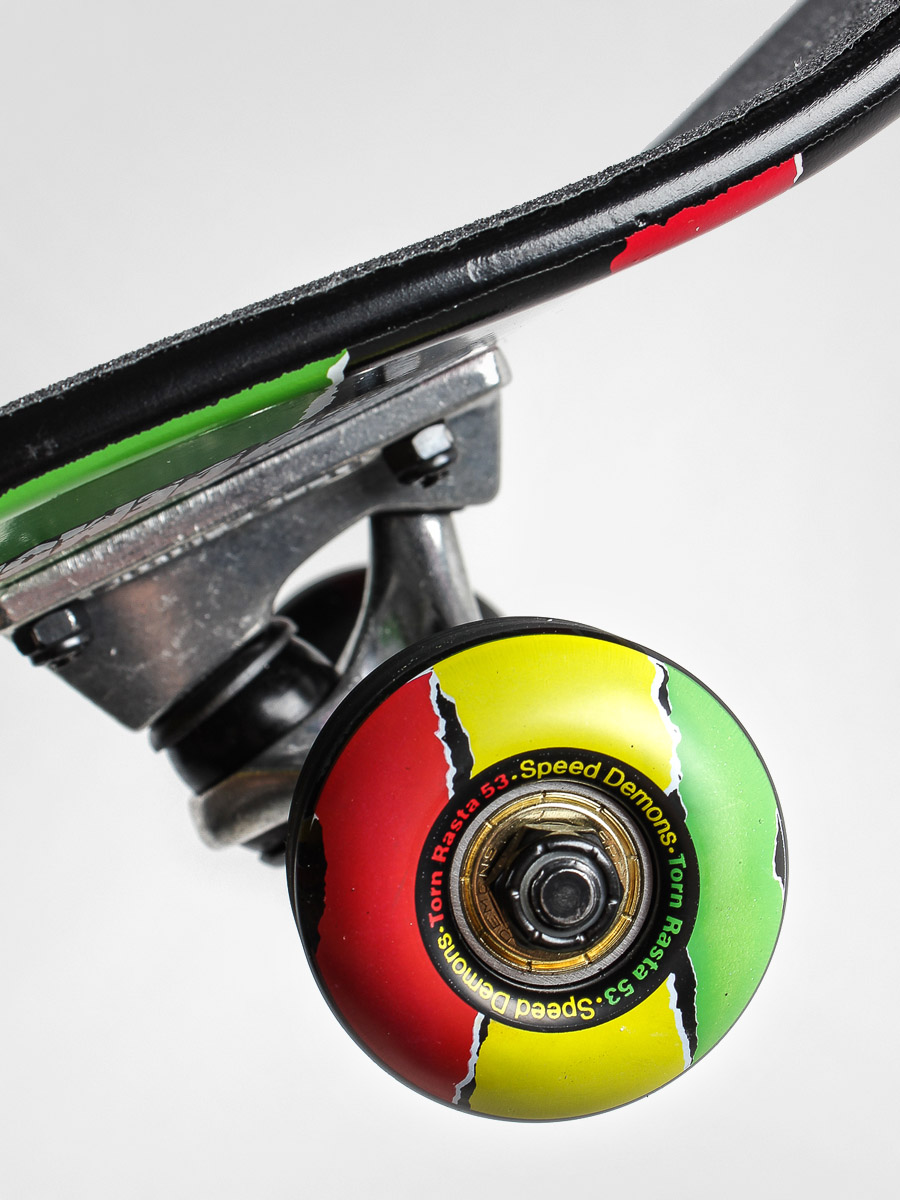 Deskorolka Speed Demons Torn 7.5 (rasta)