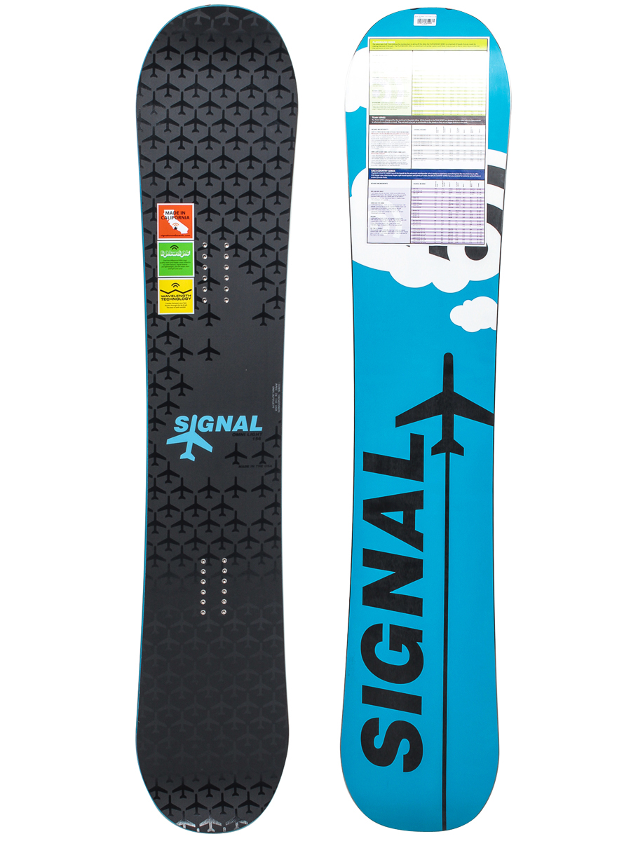 Męska Deska snowboardowa Signal Omni Light 154