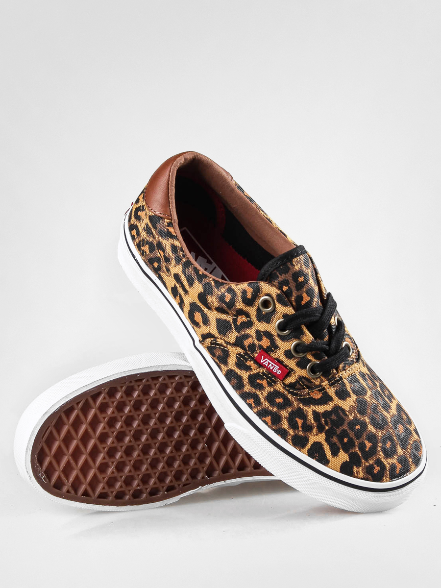 Vans era hotsell 59 leopard brown