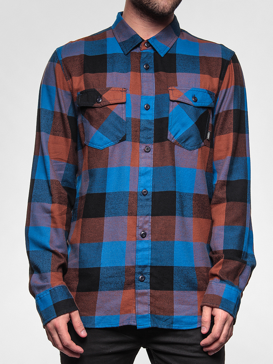 Koszula Vans Box Flanel JOG9OD (blue/black)