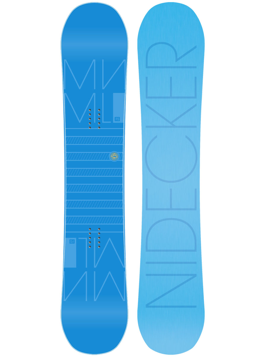 Męska Deska snowboardowa Nidecker Minimal (light blue) 156